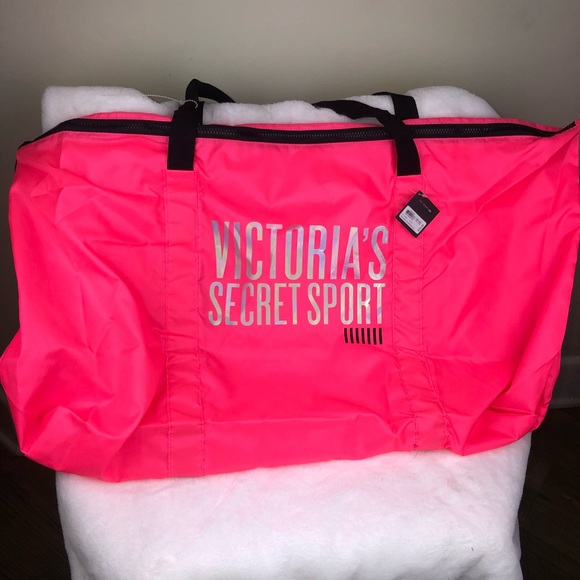 Victoria's Secret Handbags - 🆕 Victoria's Secret Sport Tote Pink Duffle Bag